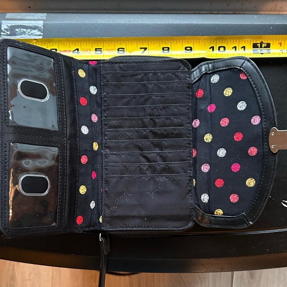 Vera Bradley Ultimate Wristlet with push lock, Havana Rose - Picture 4 of 6